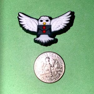 (10 for $15) Hedwig (Owl) Harry Potter Croc Charms